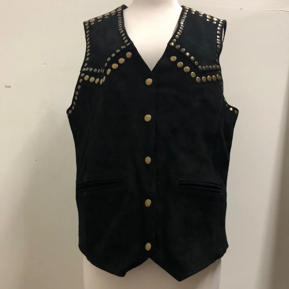 NWOT Free People Understated Leather Western Rachel Vest
